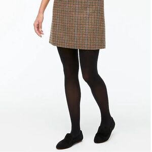 J. Crew opaque black tights